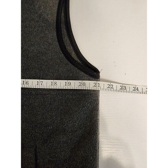 Men's Grey Medium Baru Sports Fleece Vest - Picture 4 of 5